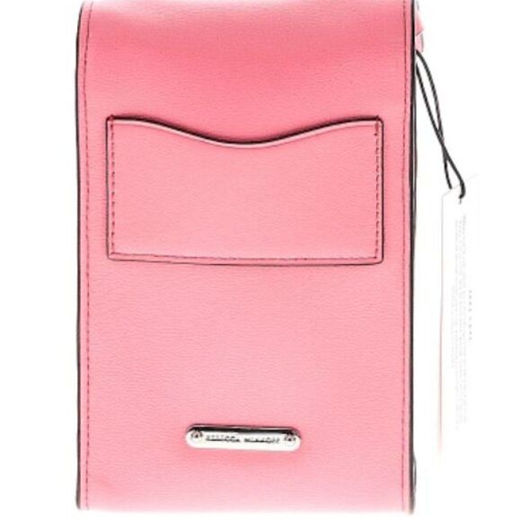 NWT Rebecca Minkoff Pink Leather Crossbody Bag with Dust Bag - Picture 4 of 9